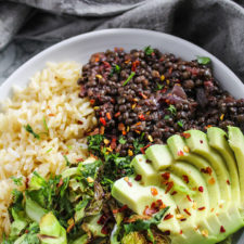 Jamaican Inspired Jerk Lentils
