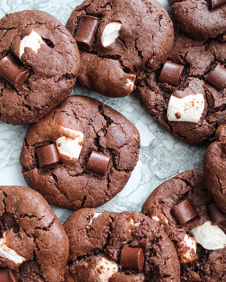 mexican cookies with marshmallows