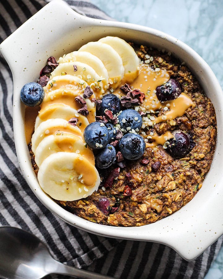 Blueberry Baked Oatmeal