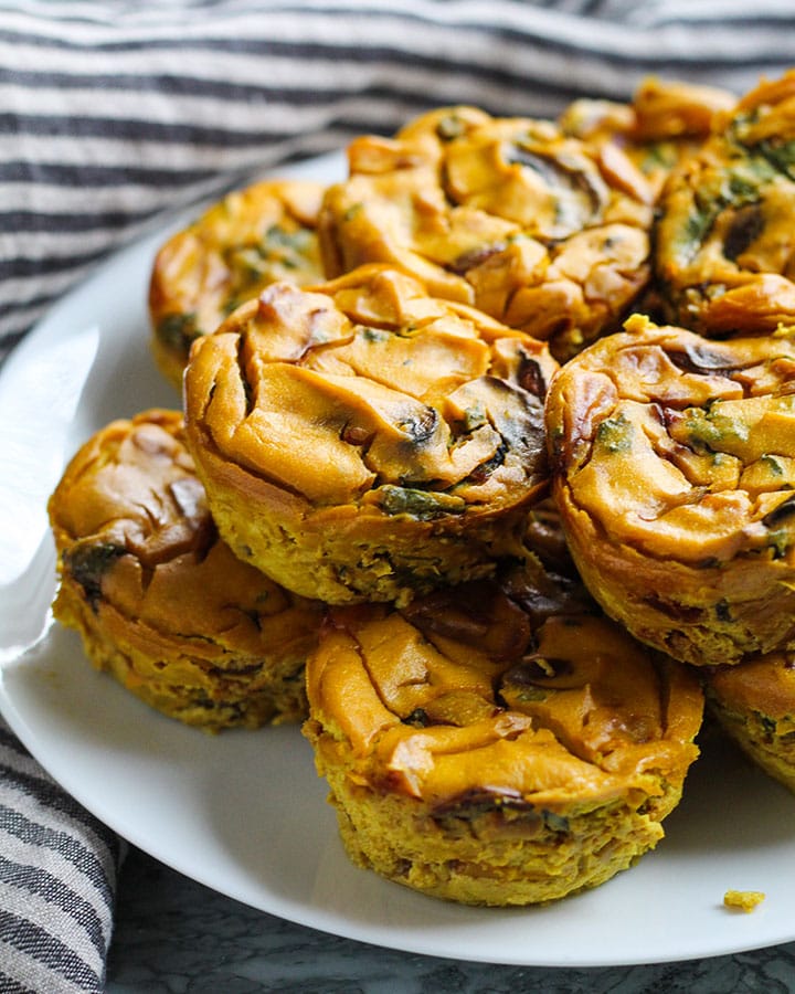 Tofu "egg" muffin cups