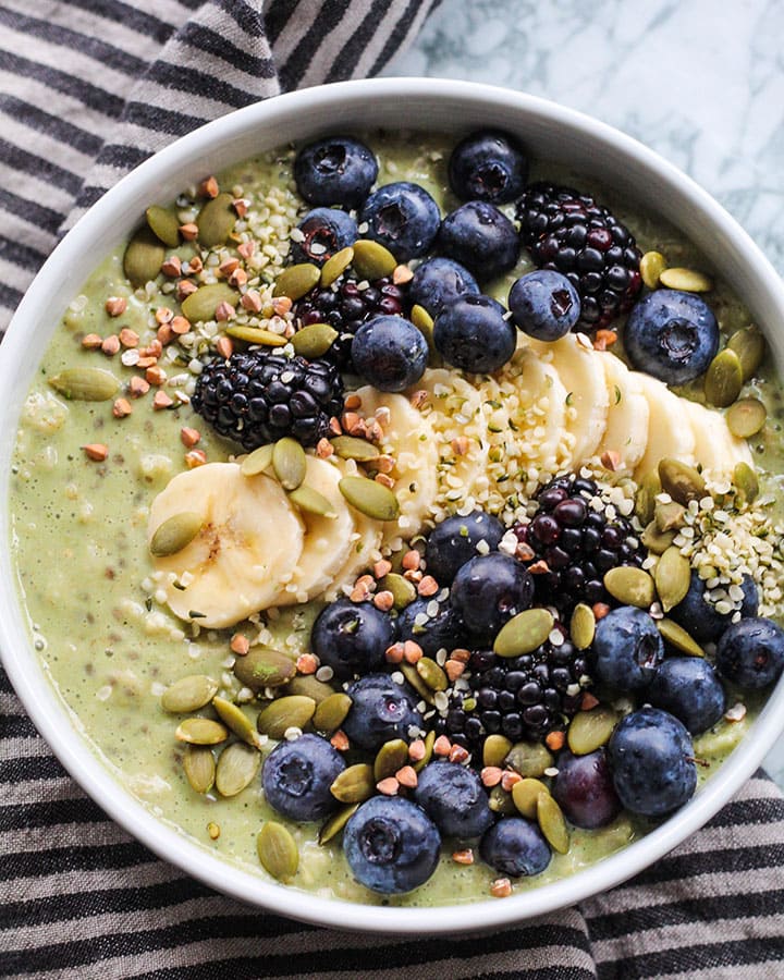 Matcha Latte Oatmeal