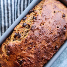 Chocolate Chip Walnut Banana Bread