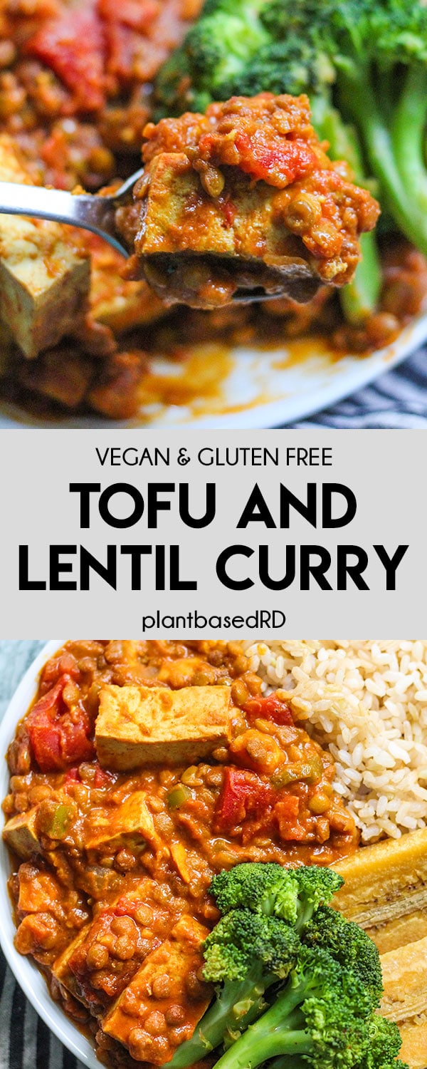 This tofu and lentil curry is all things smoky, complex flavor, and creamy. Perfect for dinner and can be made in the Instant Pot.