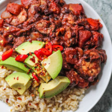 Zesty Chipotle Lime Black Beans