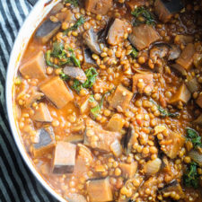 Cozy Eggplant and Tomato Stew