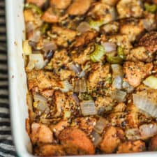 Vegan Everything Bagel Stuffing