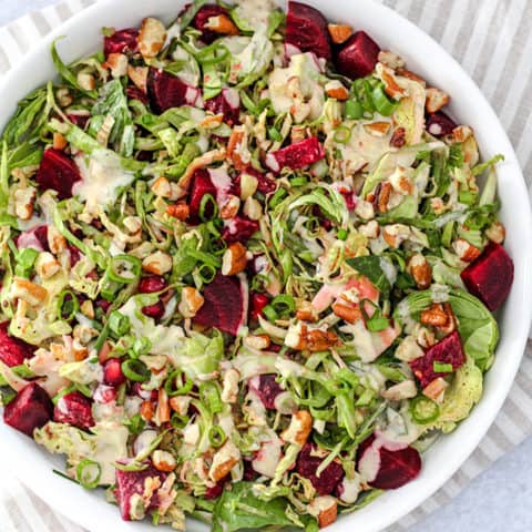 Beet & Pomegranate Salad - Plant Based RD