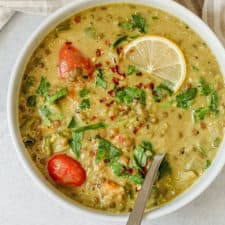 Vegan Coconut Lentil Soup