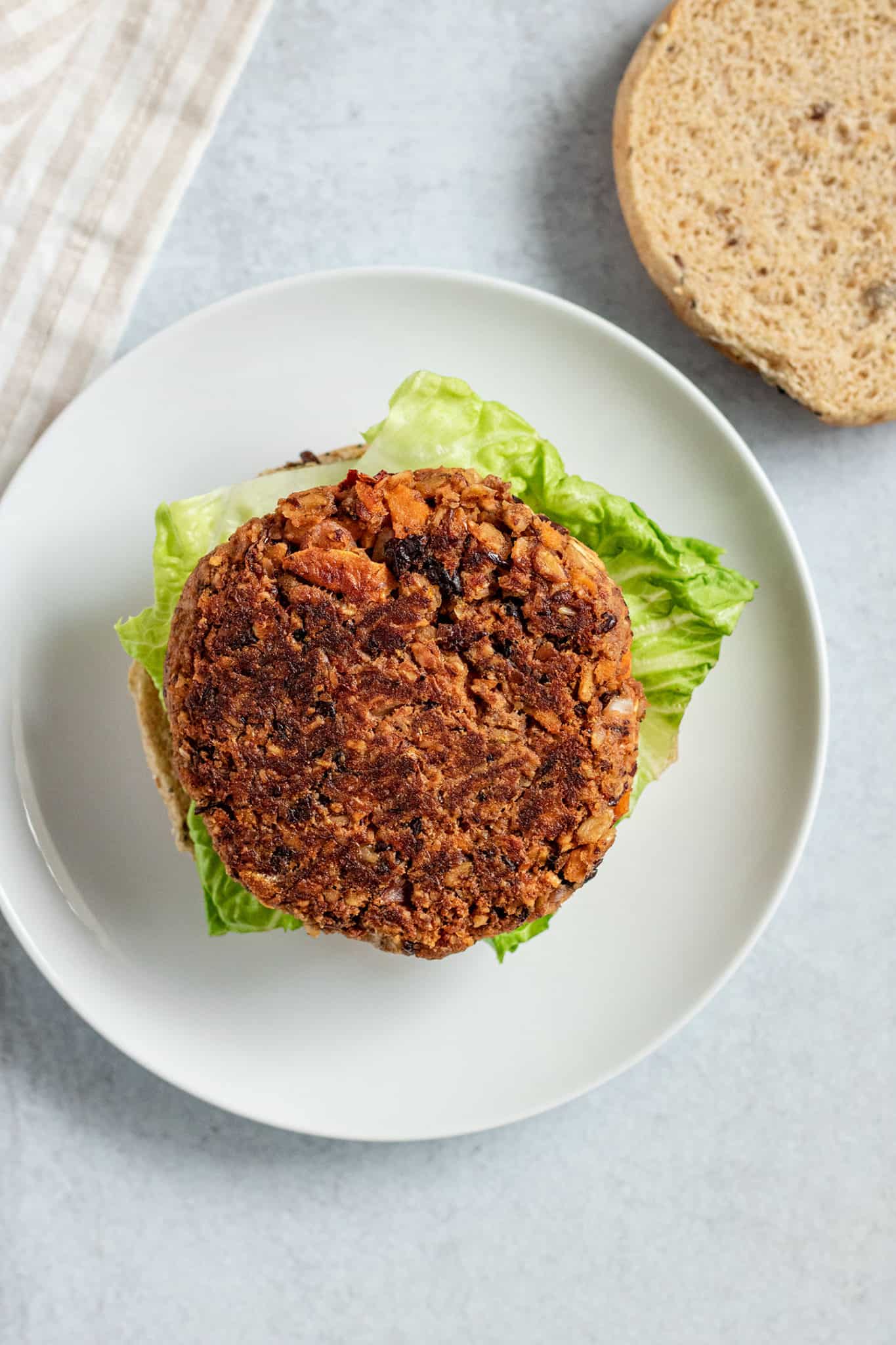 Chipotle Lime Black Bean Burger - Plant Based RD