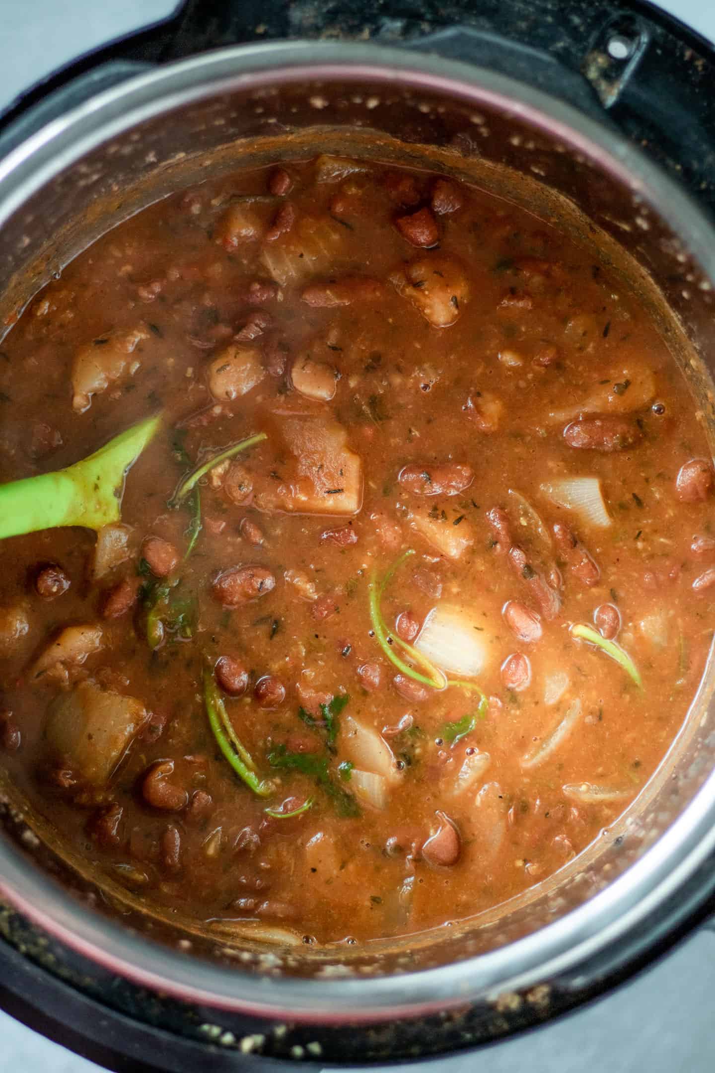 Instant Pot Habichuelas Guisadas Plant Based RD