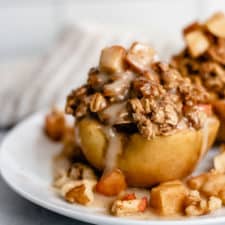 Apple Crisp Stuffed Baked Apples (vegan & gluten-free) – Plant