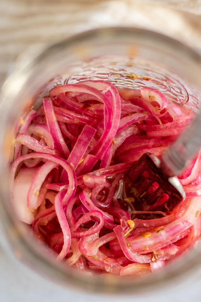 Pickled Red Onions for Mexican Recipes & More - Umami Girl