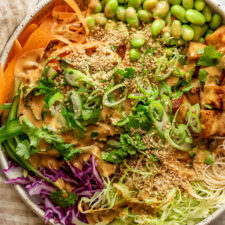 15 Minute Garlic Sesame Noodles
