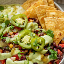 Zesty Lime Marinated Black Bean Bowl