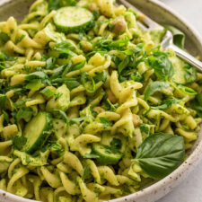 20 Minute Green Goddess Pasta Salad