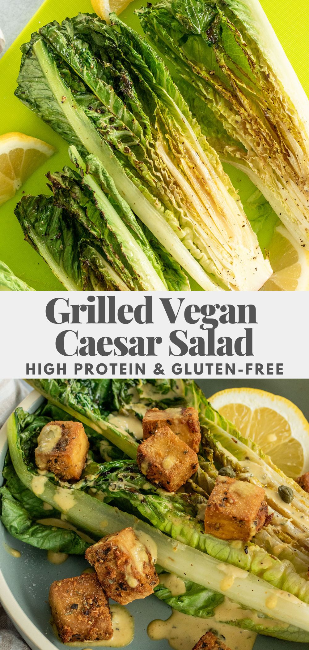 Veganer Salat Grillen
