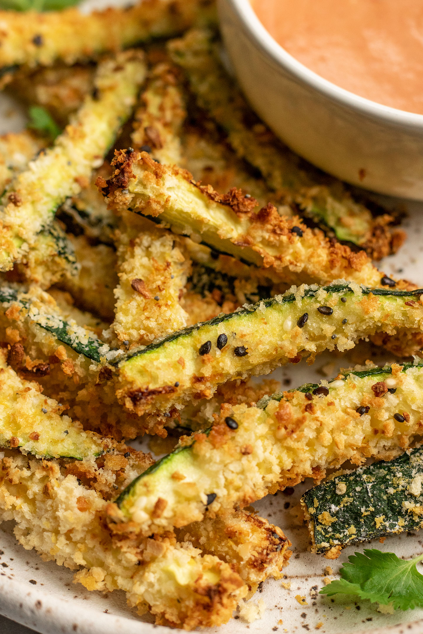 Air Fryer Zucchini Fries - Plant Based RD