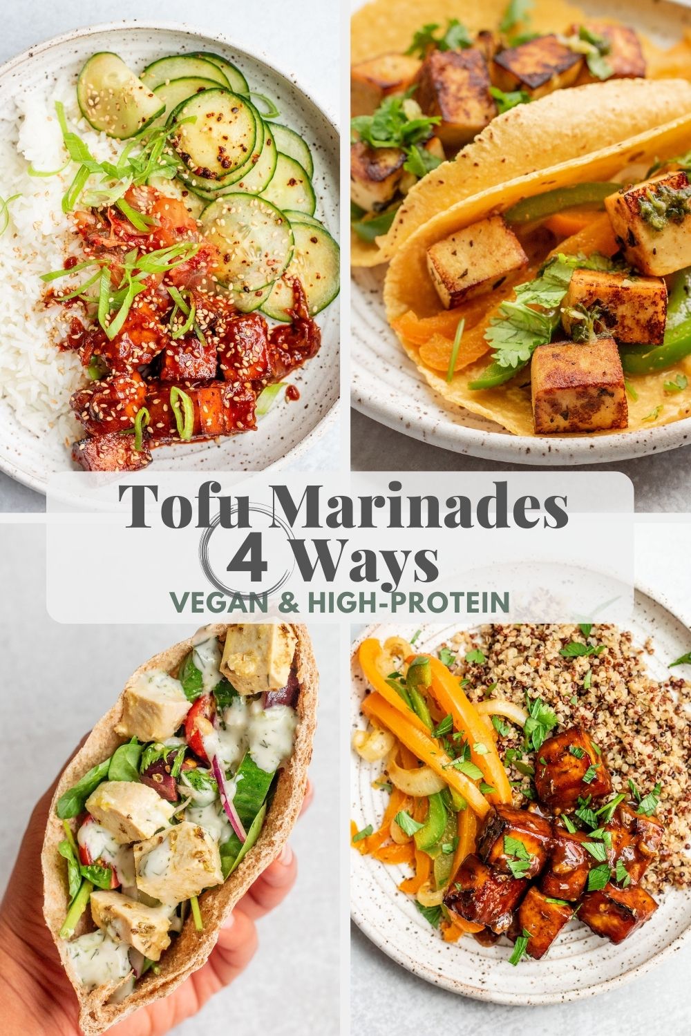 4 Tasty Tofu Marinades + How to Use Them - Plant Based RD