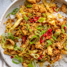 Tofu Cabbage Stir Fry-image