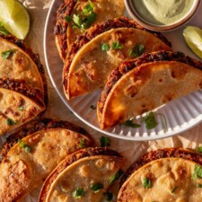 Oven-Baked Crispy Black Bean Tacos