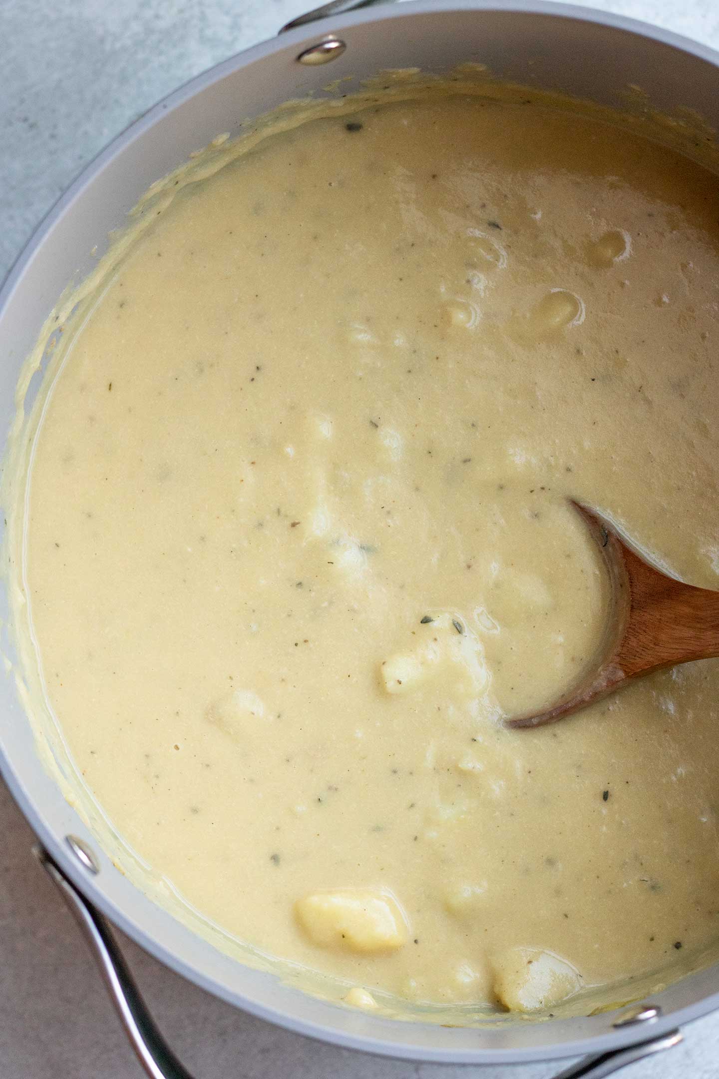 Creamy Vegan Potato Soup - Plant Based RD