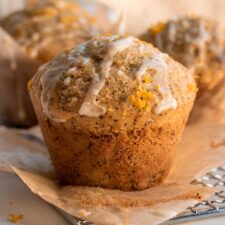Vegan Orange Poppy Seed Muffins