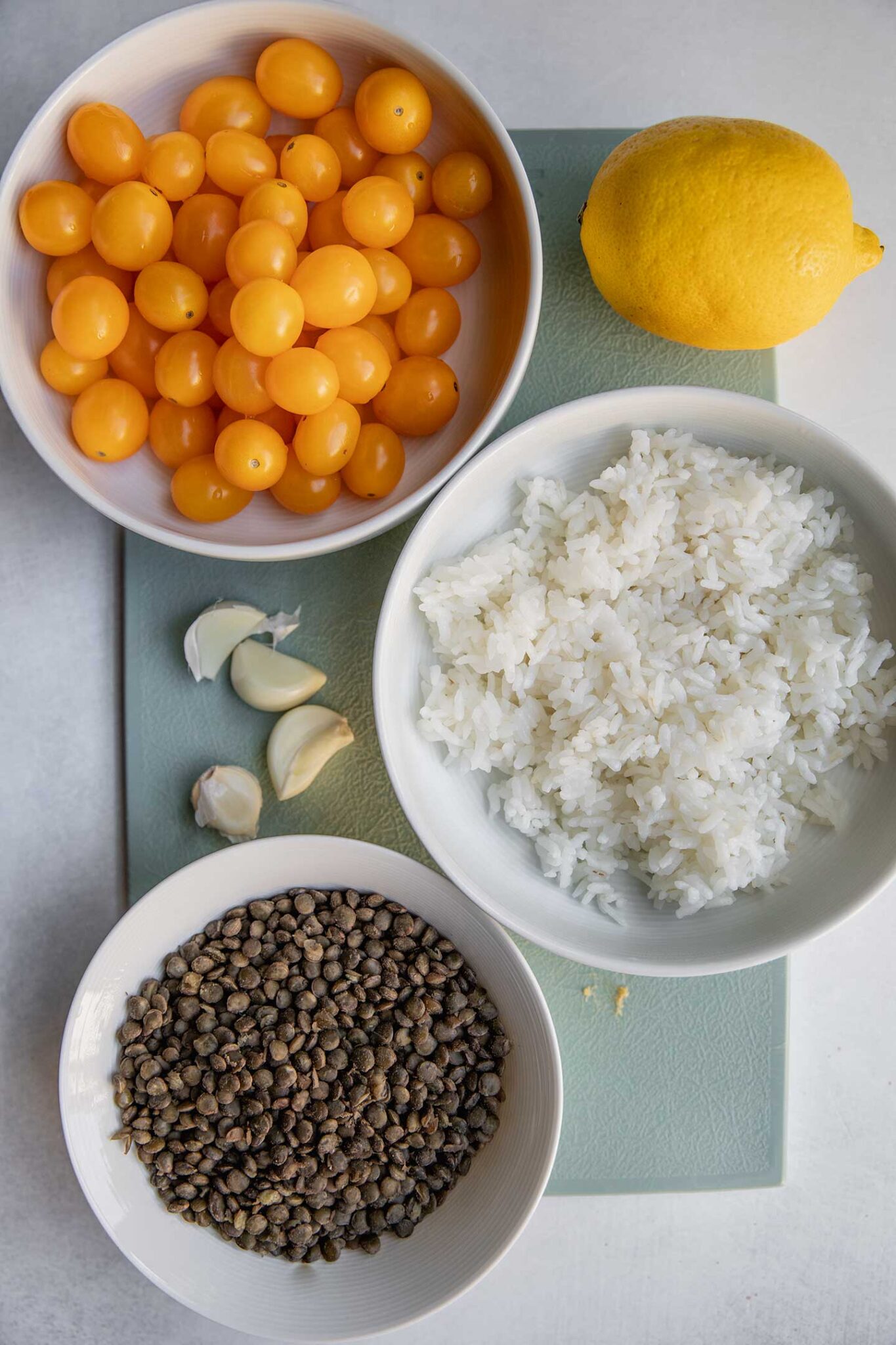 Hummus Rice Crispy Rice Bowl with Hummus and Roasted Lentils – Plant Based RD