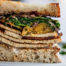 Maple Balsamic Tofu Sandwich
