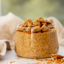Pumpkin Coffee Cake Chia Pudding